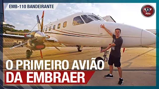 EMB-110 BANDEIRANTE - O avião que FEZ A EMBRAER COMEÇAR