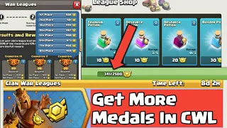 Tips/Tricks to Get More Cwl Medals in Clash of Clans 2021