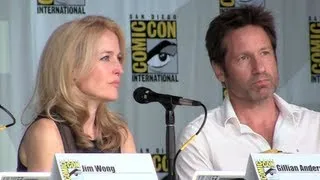 The X-Files 20th anniversary reunion panel at San Diego Comic-Con 2013