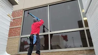 Window Cleaning Trad Techniques - Less fatigue-