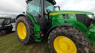 2023 John Deere 6R 155 6.8 Litre 6-Cyl Diesel Tractor (165 / 177 HP) Tractor Hire UK