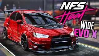 Need for Speed HEAT - Mitsubishi Lancer Evolution X Customization! (Grip Handling)