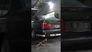 BRUTAL !! BMW 530i E34 M60 B30 V8 Engine on Full Exhaust Dyno Test !! 💥💥