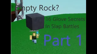 16 Glove Secrets In Slap Battles! Do You Know All Of Them? 👏