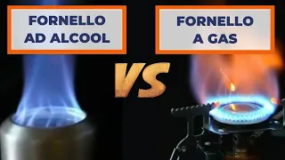 Fornello ad Alcool vs Fornello a Gas: quale sistema pesa di più?