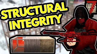 Structural Integrity Explained in 6 Minutes | 7 Days To Die Stability/Structural Integrity Tutorial