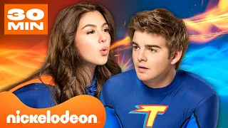 Los Thundermans | ¡CADA UNO de los poderes de fuego y de hielo de los Thunderman! 🔥🧊 | Nickelodeon