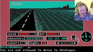 Let's Play Cross Country Canada - DOS