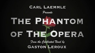 Phantom of the Opera Title Animation Project