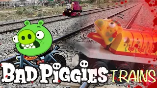 Bad Piggies trains (easy) | RyantheVineMaker |