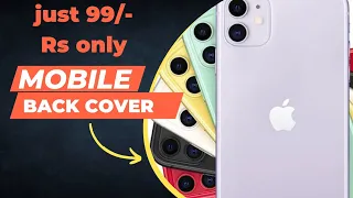 How to apply back cover to iphone|iphone back cover just 99/-