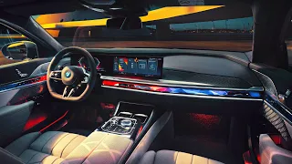 2023 BMW 7 Series & i7 - INTERIOR | 8K Theatre Screen, 5G, Curved Display (7 Series 2023 BMW i7)