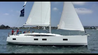 New Jeanneau 54 yacht line sailboat video walkthrough review by: Ian Van Tuyl