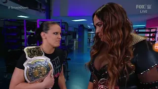 Nia Jax & Shayna Baszler Backstage