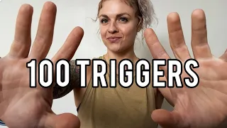 ASMR 100 FAST & AGGRESSIVE TRIGGERS IN 6 MINS