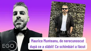 Maurice Munteanu e de nerecunoscut, după ce a slăbit! Ce schimbări a făcut, de fapt, în viața lui