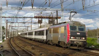 Spot en gare d'Athis Mons - TER, FRET, IC, RER C