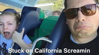 Stuck on California Screamin with a GoPro 2016 Disneyland California Adventure