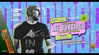 LEE BURRIDGE @ Cinema Hall Budapest 2022.06.25