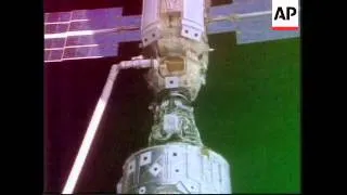 VARIOUS: ASTRONAUTS JOIN FIRST TWO COMPONENTS OF SPACE STATION (3)