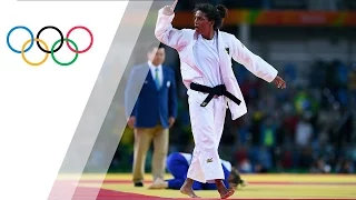 Judo gold for Brazil native Rafaela Silva