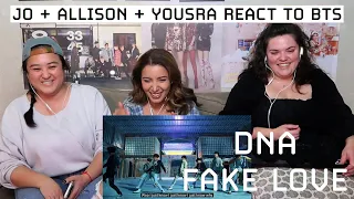 THAT WAS AN EXPERIENCE  |  BTS - “DNA” MV + “FAKE LOVE” MV REACTION