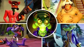 Crash Team Racing Nitro-Fueled - All Bosses