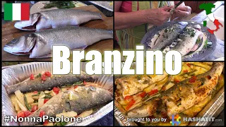 Episode #37 - Making Branzino with Italian Grandmother Nonna Paolone