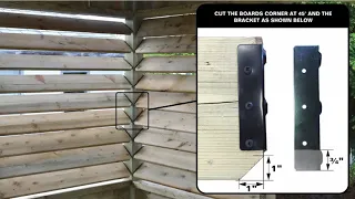 Pylex Deck Store / Deck Sunblind System • Item No. 11060-11070