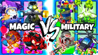 Modded Magic Paragons vs Modded Military Paragons