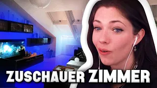 Ich schaue mir die Zimmer von meinen Zuschauern an! 😮