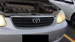 Why are both headlights out? How to fix it. Toyota Corolla