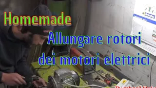 Un modo semplice per allungare i rotori dei motori elettrici