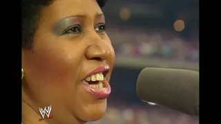 Aretha Franklin Sings "America, The Beautiful" WM III (Pontiac Silverdome)