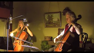 G. Sanz - Canarios (1674) arranged for 2 Cellos