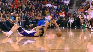 Stephen Curry's crafty steal & smooth 3-pointer!