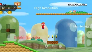 New Super Mario bros wii on Android Emulator