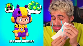 ESSE JOGADOR HUMILDE NUNCA LIBEROU UM LENDÁRIO... Brawl Stars