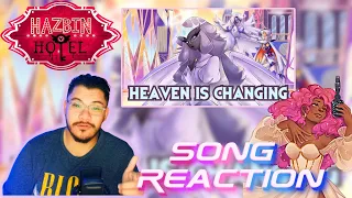"HEAVEN IS CHANGING" HAZBIN HOTEL ORIGINAL SONG FROM MILKYYMELODIES REACTION!!
