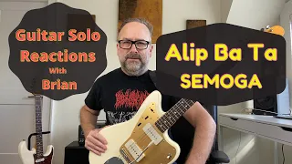 GUITAR SOLO REACTIONS ~ ALIP BA TA ~ Semoga