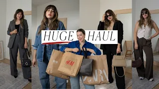 TRY ON HAUL | New in my closet - Zara, H&M, Dissh, Uniqlo