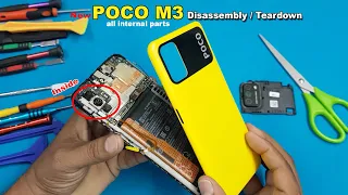 POCO M3 Disassembly || POCO M3 Teardown ||  How to open POCO M3 / POCO M3 Repair Video Review