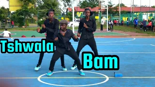 Tshwala Bam 🤩 Amapiano Dance + Freestyle Video 🇰🇪By the Boyzz 🤩