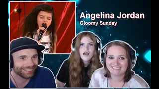 We Were In Shock Of How She Sang! | Angelina Jordan | Gloomy Sunday Reaction