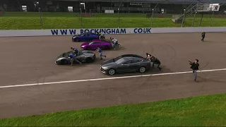 Lamborghini Huracan, Tesla Model S, Audi R8, Nissan GT-R  "Drag race" VS
