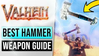 Valheim Best Weapon VS Undead Guide - Frostner HAMMER - Tips & Tricks for Combat Gameplay in Valheim