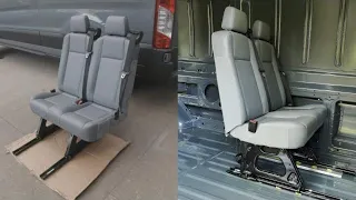 2023 Ford Transit Rear Seat Installation - 福特全顺房车改装 - 后排座椅安装