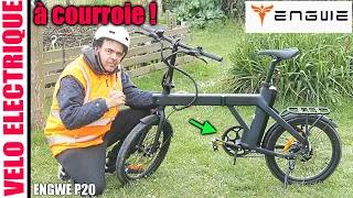 ENGWE P20 vélo électrique à courroie 250W 36V 9.6AH silencieux et léger en promotion anniversaire