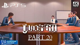 : Judgement (PS5) - Gameplay Walkthrough Part 20 [4K 60 FPS UHD] - No Commentary