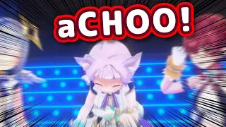 Okayu Sneezing In 3D Looks So Cute 【ENG Sub/Hololive】